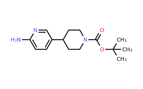 CAS 1198408-35-3 | tert-Butyl 4-(6-aminopyridin-3-yl)piperidine-1-carboxylate