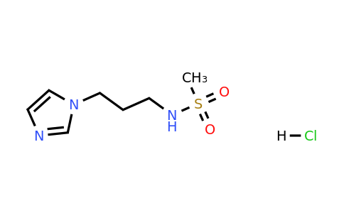 CAS 1198416-83-9 | N-(3-(1H-Imidazol-1-yl)propyl)methanesulfonamide hydrochloride