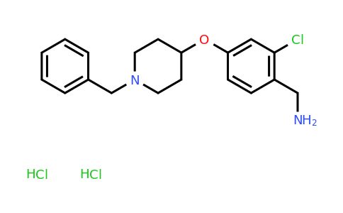 CAS 1198416-88-4 | (4-((1-Benzylpiperidin-4-yl)oxy)-2-chlorophenyl)methanamine dihydrochloride