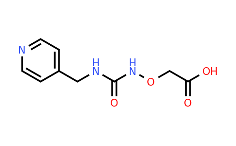 CAS 1198779-60-0 | 2-((3-(Pyridin-4-ylmethyl)ureido)oxy)acetic acid