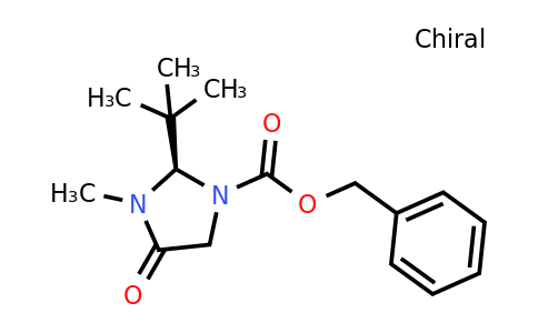 CAS 119906-46-6 | (R)-Benzyl 2-(tert-butyl)-3-methyl-4-oxoimidazolidine-1-carboxylate