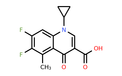 CAS 119915-47-8 | 1-Cyclopropyl-6,7-difluoro-5-methyl-4-oxo-1,4-dihydroquinoline-3-carboxylic acid