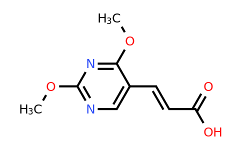 CAS 119923-27-2 | (E)-3-(2,4-Dimethoxypyrimidin-5-yl)acrylic acid