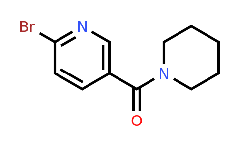 CAS 1199260-11-1 | 2-Bromo-5-[(piperidin-1-YL)carbonyl]pyridine