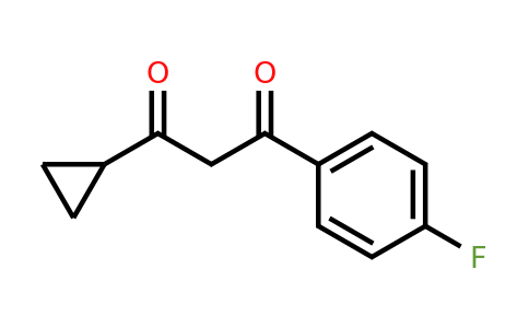 CAS 1199478-54-0 | 1-cyclopropyl-3-(4-fluorophenyl)propane-1,3-dione