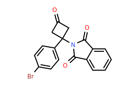 CAS 1199556-87-0 | 2-(1-(4-Bromophenyl)-3-oxocyclobutyl)isoindoline-1,3-dione