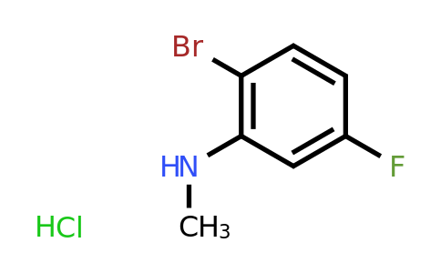 CAS 1199773-27-7 | 2-Bromo-5-fluoro-N-methylaniline hydrochloride