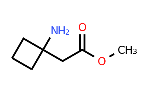 CAS 1199779-19-5 | methyl 2-(1-aminocyclobutyl)acetate