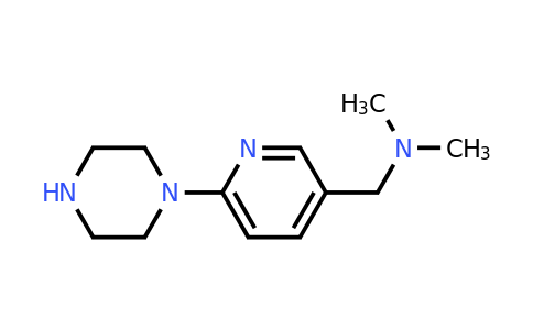 CAS 1199782-51-8 | Dimethyl({[6-(piperazin-1-yl)pyridin-3-yl]methyl})amine