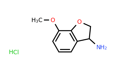 CAS 1199782-75-6 | 7-Methoxy-2,3-dihydro-benzofuran-3-ylamine hydrochloride
