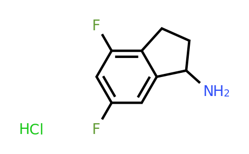 CAS 1199782-88-1 | 4,6-Difluoro-2,3-dihydro-1H-inden-1-amine hydrochloride