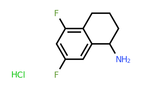 CAS 1199783-14-6 | 5,7-Difluoro-1,2,3,4-tetrahydronaphthalen-1-amine hydrochloride