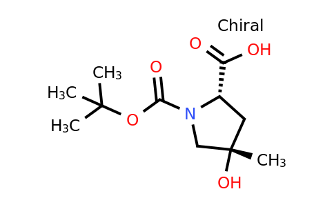 CAS 1199793-52-6 | (2S,4S)-1-(Tert-butoxycarbonyl)-4-hydroxy-4-methylpyrrolidine-2-carboxylic acid