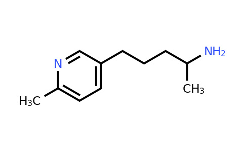 CAS 119981-23-6 | 5-(6-methyl-3-pyridyl)pentan-2-amine