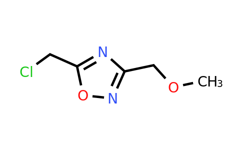 CAS 120003-15-8 | 5-(chloromethyl)-3-(methoxymethyl)-1,2,4-oxadiazole