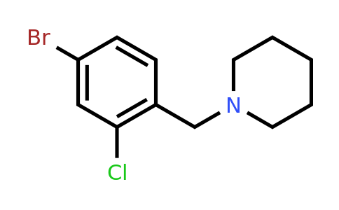 CAS 1200131-41-4 | 1-(4-Bromo-2-chlorophenyl)methylpiperidine