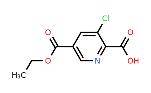 CAS 1200497-77-3 | 3-chloro-5-(ethoxycarbonyl)pyridine-2-carboxylic acid