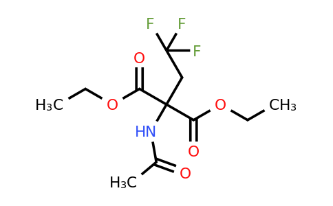 CAS 120097-64-5 | 1,3-diethyl 2-acetamido-2-(2,2,2-trifluoroethyl)propanedioate