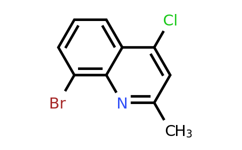 CAS 1201-07-6 | 8-Bromo-4-chloro-2-methylquinoline