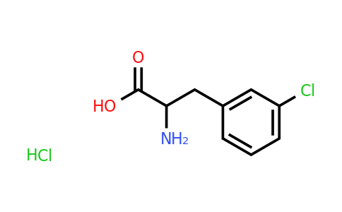 CAS 120108-62-5 | 2-amino-3-(3-chlorophenyl)propanoic acid hydrochloride