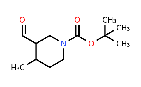 CAS 1201187-01-0 | tert-butyl 3-formyl-4-methyl-piperidine-1-carboxylate