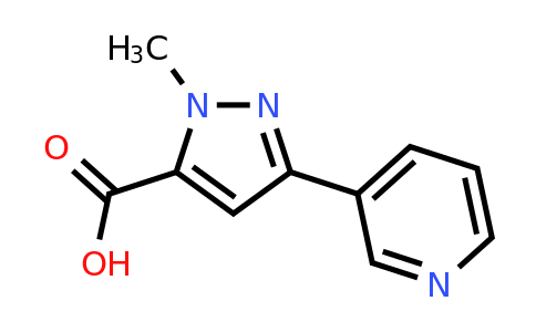 CAS 1201199-02-1 | 1-Methyl-3-(pyridin-3-yl)-1H-pyrazole-5-carboxylic acid