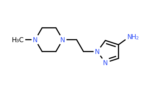 CAS 1201363-83-8 | 1-[2-(4-methylpiperazin-1-yl)ethyl]-1H-pyrazol-4-amine