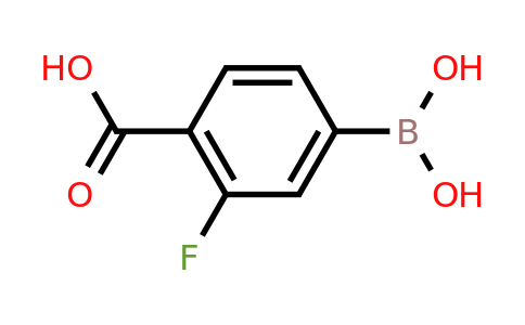 CAS 120153-08-4 | 4-Carboxy-3-fluorophenylboronic acid