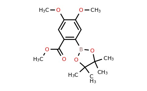 CAS 1201566-80-4 | Methyl 4,5-dimethoxy-2-(4,4,5,5-tetramethyl-1,3,2-dioxaborolan-2-YL)benzoate