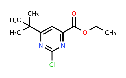 CAS 1201593-25-0 | Ethyl 6-(tert-butyl)-2-chloropyrimidine-4-carboxylate
