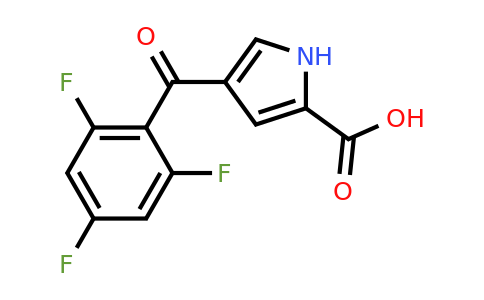 CAS 1201597-19-4 | 4-(2,4,6-Trifluorobenzoyl)-1H-pyrrole-2-carboxylic acid