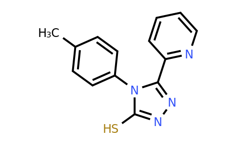 CAS 120162-99-4 | 4-(4-methylphenyl)-5-(pyridin-2-yl)-4H-1,2,4-triazole-3-thiol