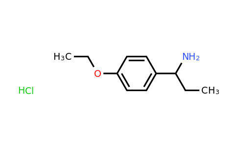 CAS 1201633-52-4 | 1-(4-Ethoxyphenyl)propan-1-amine hydrochloride