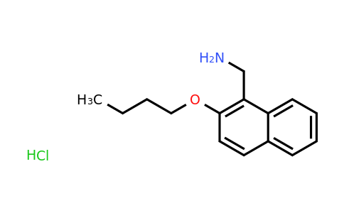 CAS 1201633-62-6 | (2-Butoxynaphthalen-1-yl)methanamine hydrochloride