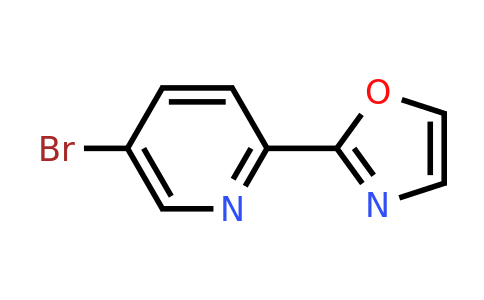 CAS 1201643-61-9 | 2-(5-Bromopyridin-2-YL)oxazole