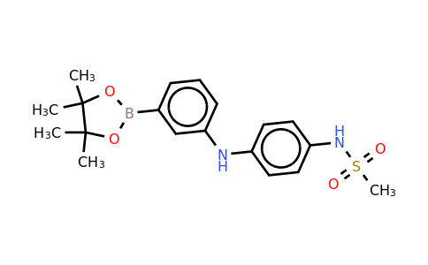 CAS 1201644-32-7 | Methanesulfonamide, N-[4-[[3-(4,4,5,5-tetramethyl-1,3,2-dioxaborolan-2-YL)phenyl]amino]phenyl]-