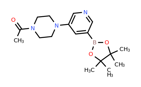CAS 1201644-39-4 | 5-(4-Acetylpiperazin-1-YL)pyridine-3-boronic acid pinacol ester