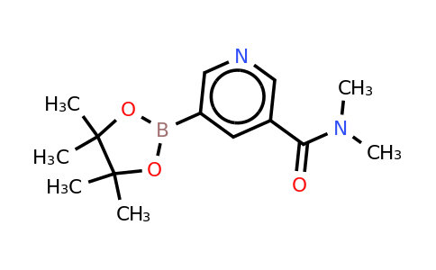 CAS 1201644-42-9 | N,N-dimethyl-5-(4,4,5,5-tetramethyl-1,3,2-dioxaborolan-2-YL)nicotinamide
