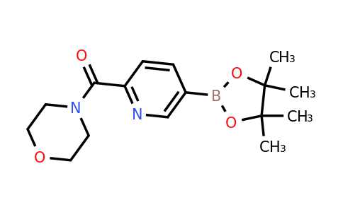 CAS 1201644-47-4 | Morpholino(5-(4,4,5,5-tetramethyl-1,3,2-dioxaborolan-2-YL)pyridin-2-YL)methanone