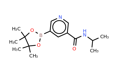 CAS 1201644-50-9 | N-isopropyl-5-(4,4,5,5-tetramethyl-1,3,2-dioxaborolan-2-YL)nicotinamide