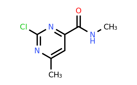 CAS 1201657-29-5 | 2-Chloro-N,6-dimethylpyrimidine-4-carboxamide