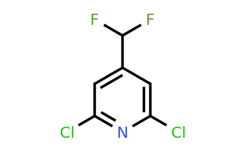 CAS 1201675-01-5 | 2,6-Dichloro-4-(difluoromethyl)pyridine
