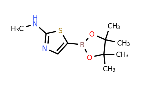 CAS 1201679-09-5 | 2-(Methylamino)thiazole-5-boronic acid pinacol ester