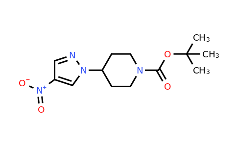 CAS 1201916-87-1 | tert-Butyl 4-(4-nitro-1H-pyrazol-1-yl)piperidine-1-carboxylate