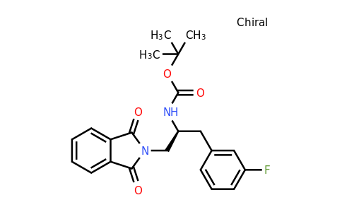 CAS 1201923-48-9 | (S)-tert-Butyl (1-(1,3-dioxoisoindolin-2-yl)-3-(3-fluorophenyl)propan-2-yl)carbamate