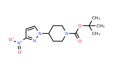 CAS 1201935-68-3 | tert-Butyl 4-(3-nitro-1H-pyrazol-1-yl)piperidine-1-carboxylate