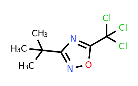 CAS 1202-15-9 | 3-tert-Butyl-5-(trichloromethyl)-1,2,4-oxadiazole