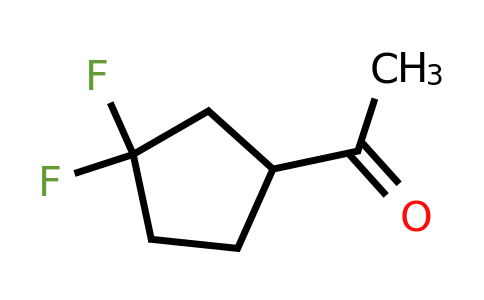 CAS 1202077-00-6 | Ethanone, 1-(3,3-difluorocyclopentyl)-