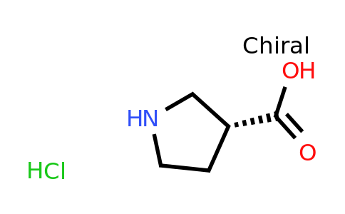 CAS 1202245-51-9 | (3R)-pyrrolidine-3-carboxylic acid hydrochloride