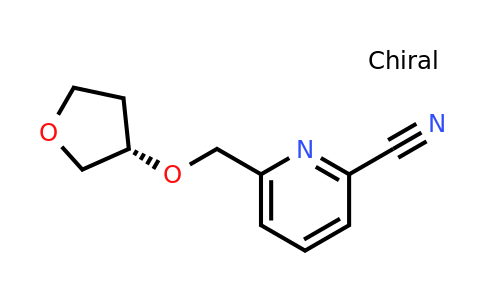 CAS 1202402-51-4 | 6-{[(3S)-oxolan-3-yloxy]methyl}pyridine-2-carbonitrile